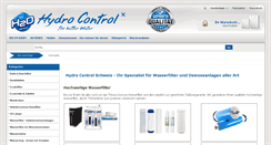Desktop Screenshot of hydrocontrol.ch